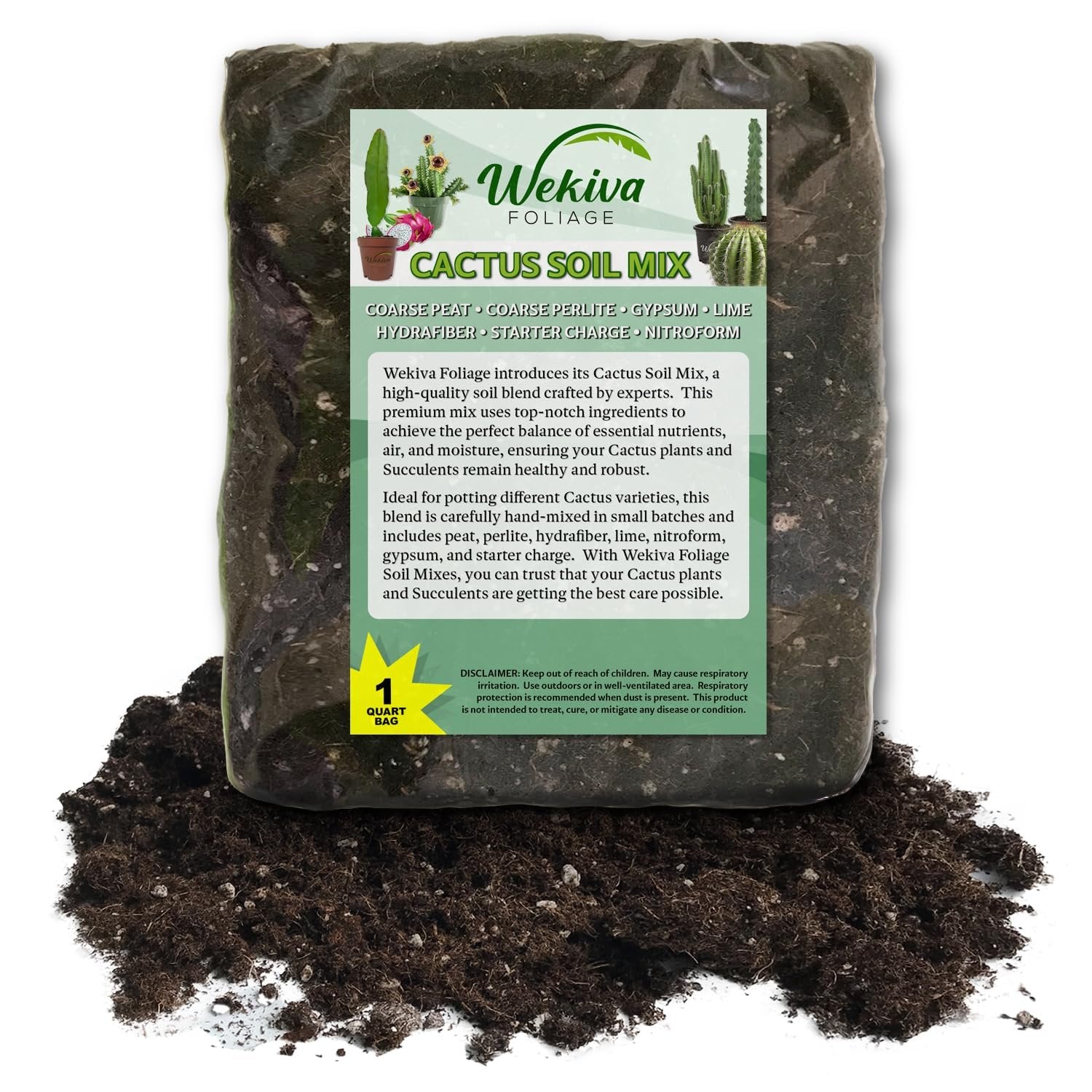 cactus soil potting mix Cactus and Succulent Soil Mix – Custom Soil Blend – Potting Mix for Cacti and Succulents – Specially Developed by and for Professional Nursery Growers