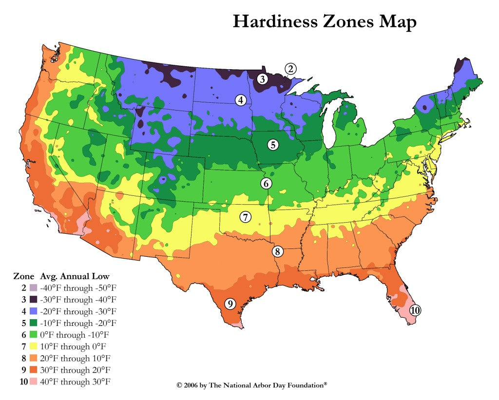 What Plant Zone Am I In? A Guide to Understanding USDA Hardiness Zones