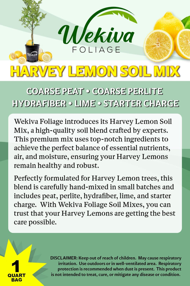 lemon tree potting soil mix Harvey Lemon Tree Growing Soil Mix – Custom Soil Blend – Potting Mix for Harvey Lemon Trees – Specially Developed by and for Professional Nursery