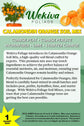 Calamondin Orange Tree Growing Soil Mix – Custom Soil Blend – Potting Mix for Calamondin Orange Trees – Specially Developed by and for Professional Nursery Growers - Nutrient-Rich Formula