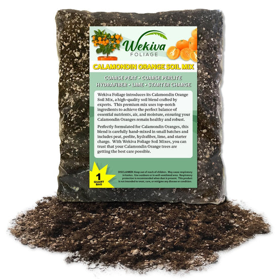 Calamondin Orange Tree Growing Soil Mix – Custom Soil Blend – Potting Mix for Calamondin Orange Trees – Specially Developed by and for Professional Nursery Growers - Nutrient-Rich Formula