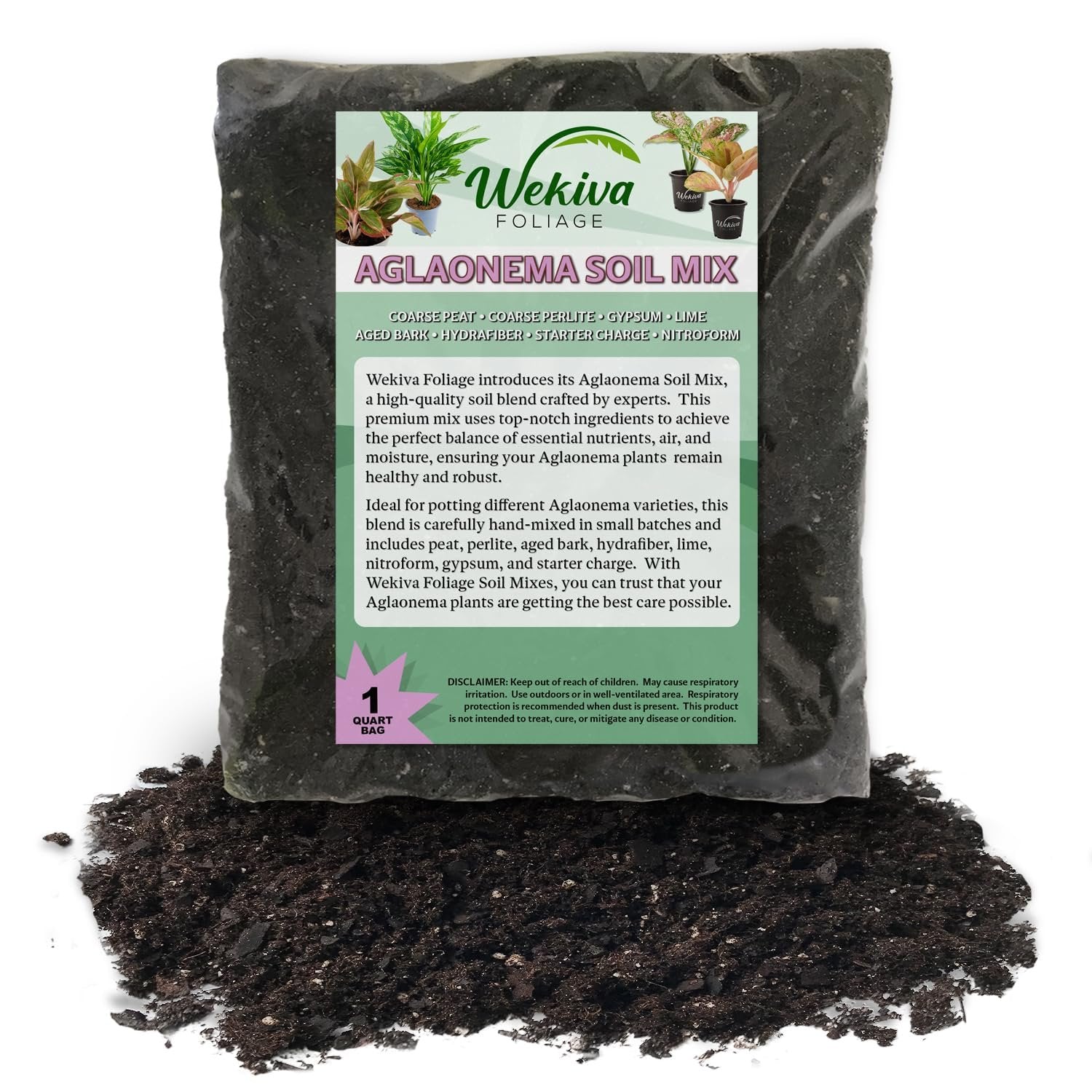 red aglaonema soil mix Aglaonema Growing Soil Mix – Custom Soil Blend – Potting Mix for Aglaonema Plants – Specially Developed by and for Professional Nursery Growers -
