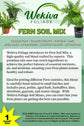 Fern Growing Soil Mix – Custom Soil Blend – Potting Mix for Fern Plants – Specially Developed by and for Professional Nursery Growers - Nutrient-Rich Formula