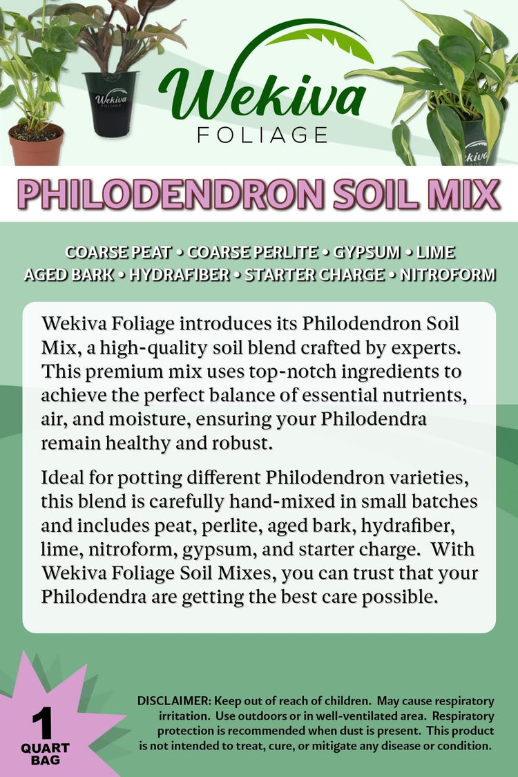 philodendron best soil mix Philodendron Growing Soil Mix – Custom Soil Blend – Potting Mix for Philodendron Plants – Specially Developed by and for Professional Nursery Growers